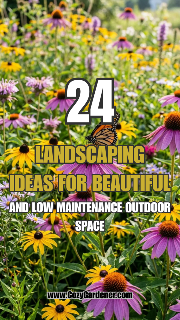 24 Landscaping Ideas for a Beautiful and Low-Maintenance Outdoor Space