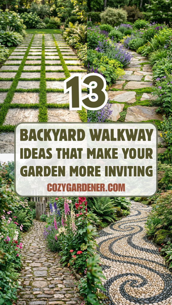13 Backyard Walkway Ideas That Make Your Garden More Inviting