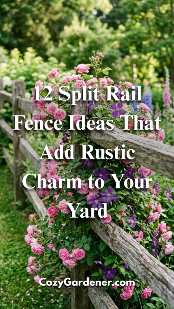 12 Split Rail Fence Ideas That Add Rustic Charm to Your Yard