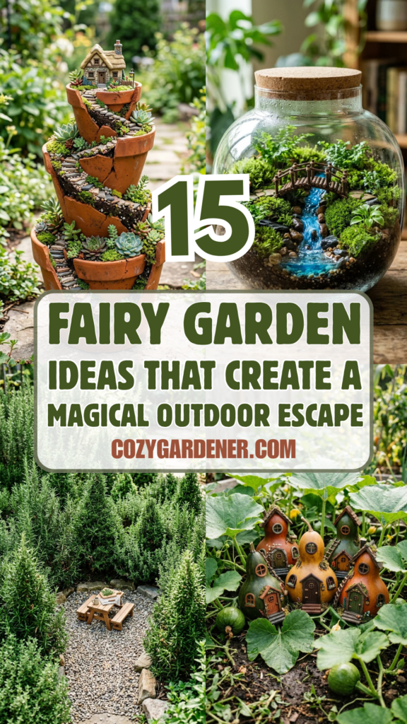 15 Fairy Garden Ideas That Create a Magical Outdoor Escape