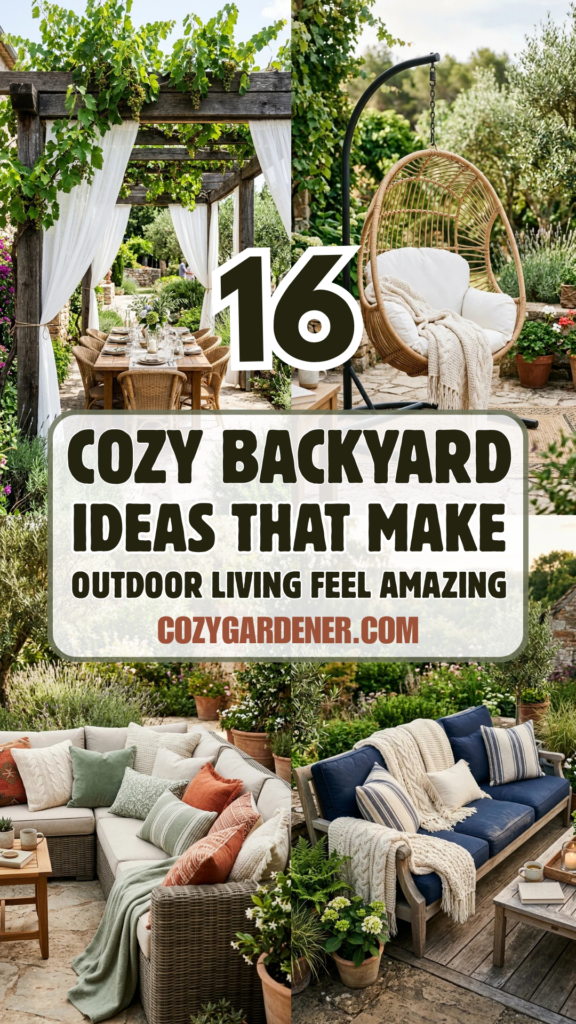 16 Cozy Backyard Ideas That Make Outdoor Living Feel Amazing