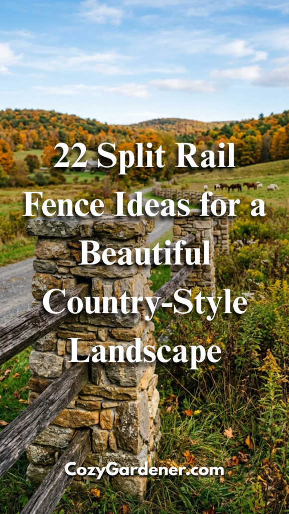22 Split Rail Fence Ideas for a Beautiful Country-Style Landscape