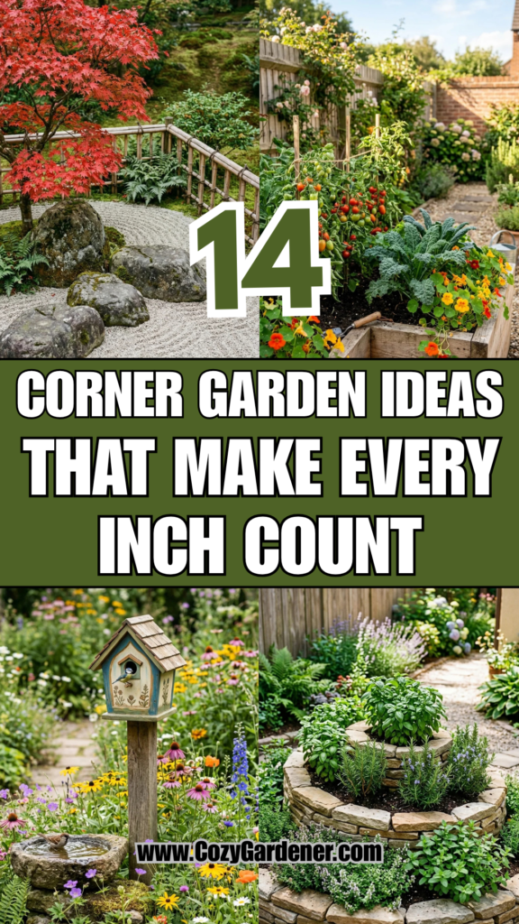 14 Corner Garden Ideas That Make Every Inch Count