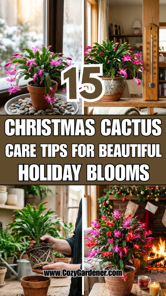 15 Christmas Cactus Care Tips for Beautiful Holiday Blooms