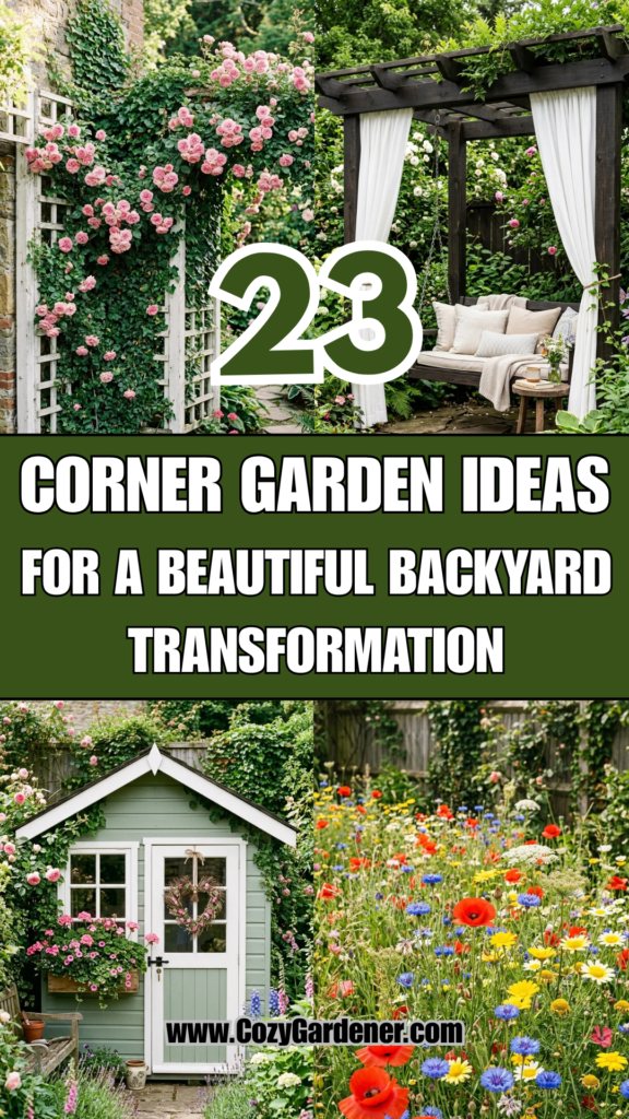 23 Corner Garden Ideas for a Beautiful Backyard Transformation