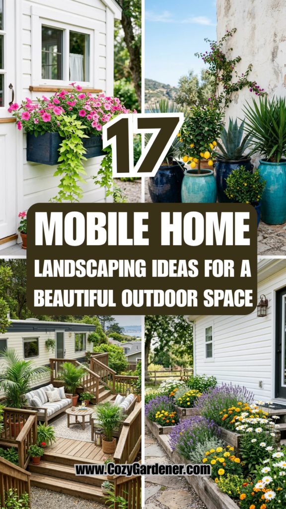 17 Mobile Home Landscaping Ideas for a Beautiful Outdoor Space